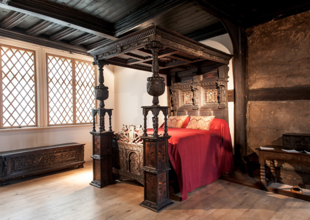 See Britain's oldest bed at Ordsall Hall - Discover Britain