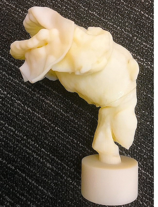 A 3D printed replica of the vocal tract of an ancient mummy