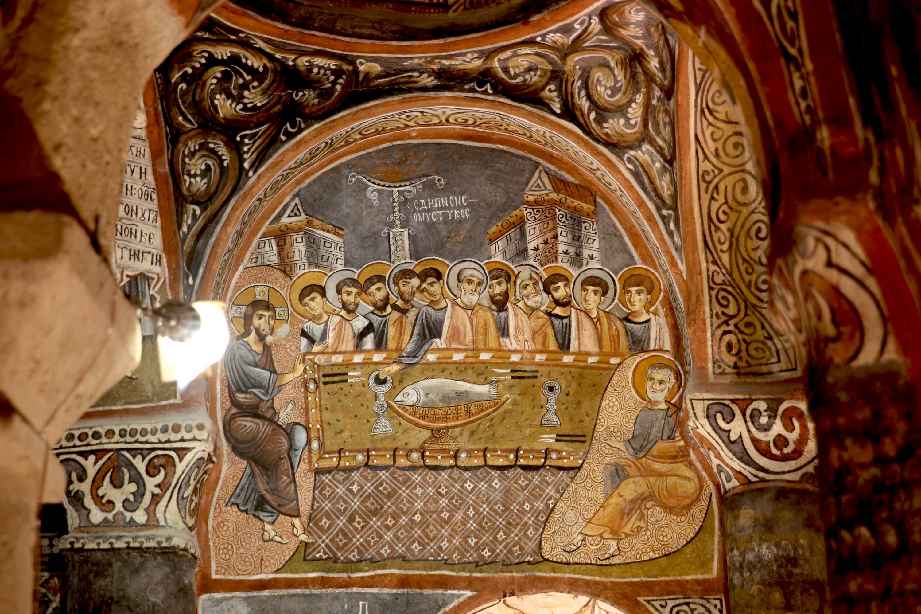 Frescoes at Cappadocia's Dark Church take visitors back in time | Daily  Sabah