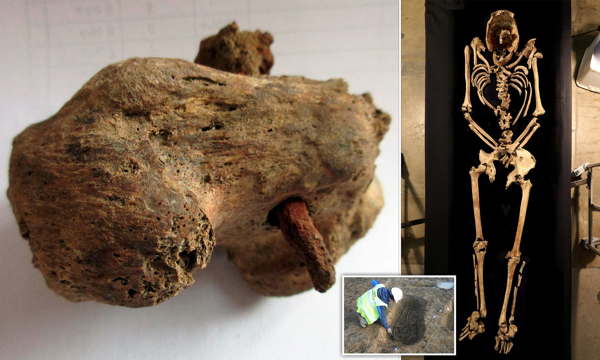 Crucifixion: 'World's best example' found in Cambridgeshire in form of  slave with nail in his heel | Daily Mail Online