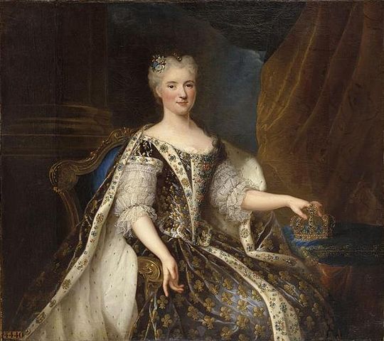 Fichier:Marie Leszczynska by François Albert Stiemart, 1726, Versailles.jpg — Wikipédia