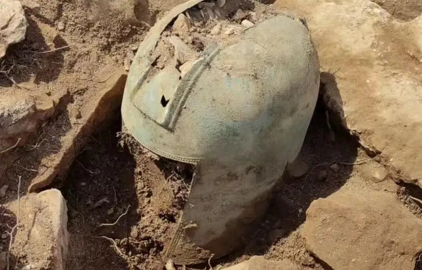 2500-Years-Old Greek-Illyrian Helmet Discovered in Croatia -  GreekReporter.com