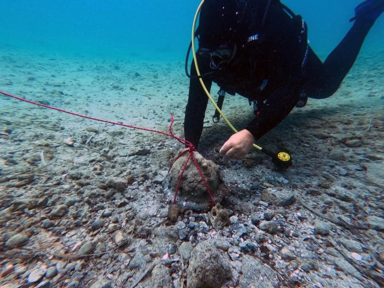 Archaeologists recover late medieval helmet off Sicilian coast