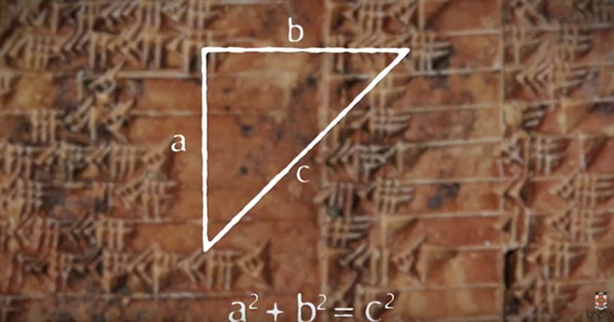 3700-year old Babylonian Tablet Confirms Pythagoras Did Not Invent the  Theorem Bearing His Name | Ancient Origins