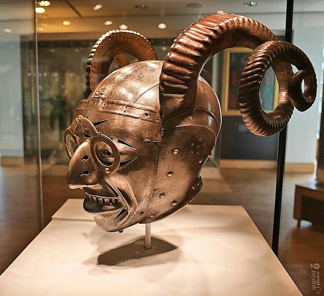 The mysterious 500 year old 'Horned Helmet', made for King… | Flickr