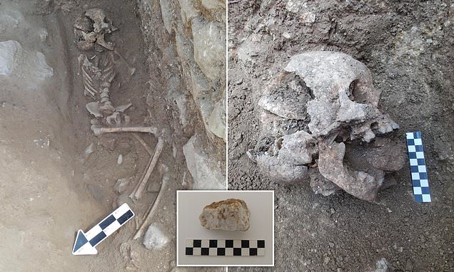 Archaeologists discover remains of 'vampire' child buried in Italian  cemetery 1,600 years ago | Daily Mail Online