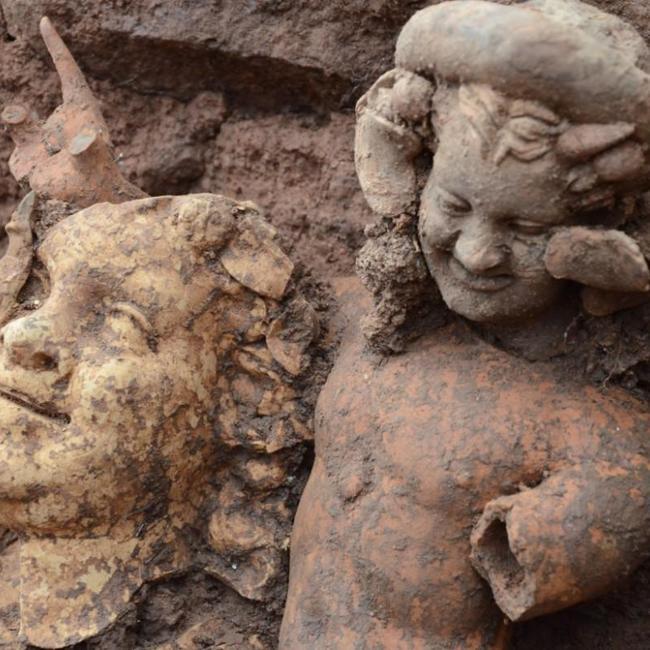 Dionysus, Pan sculptures found at site of 2,100-year-old goddess Kybele in  northern Turkey