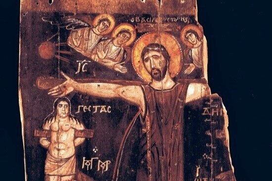 The Oldest Depiction of Jesus Christ and The Crucifixion is Located in  Mount Sinai Monastery