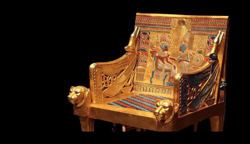 Throne Chairs and Ceremonies for the Golden King Tutankhamun