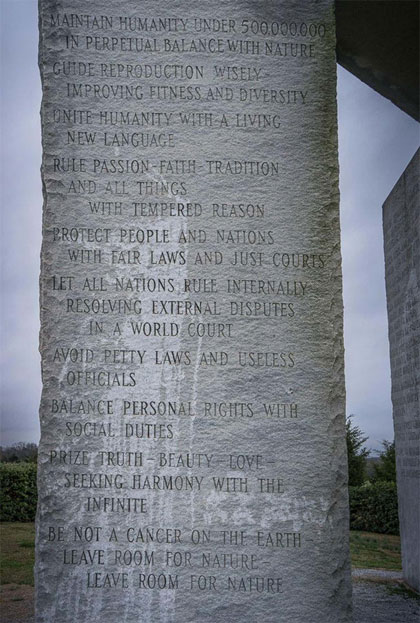 No One Knows Who Is Behind The Georgia Guidestones Or What Their True Purpose Is - Journalnews