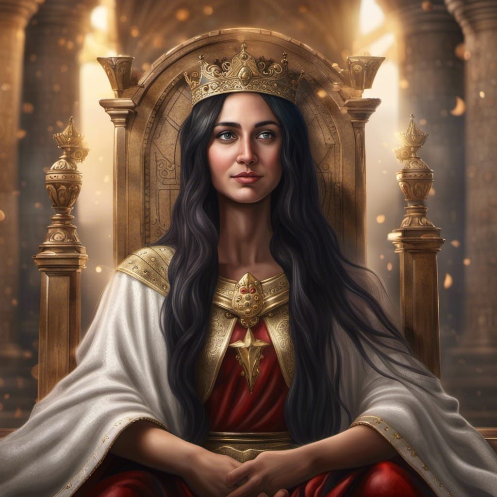 Saint Philomena as the queen of ancient Macedonia - AI Generated Artwork -  NightCafe Creator