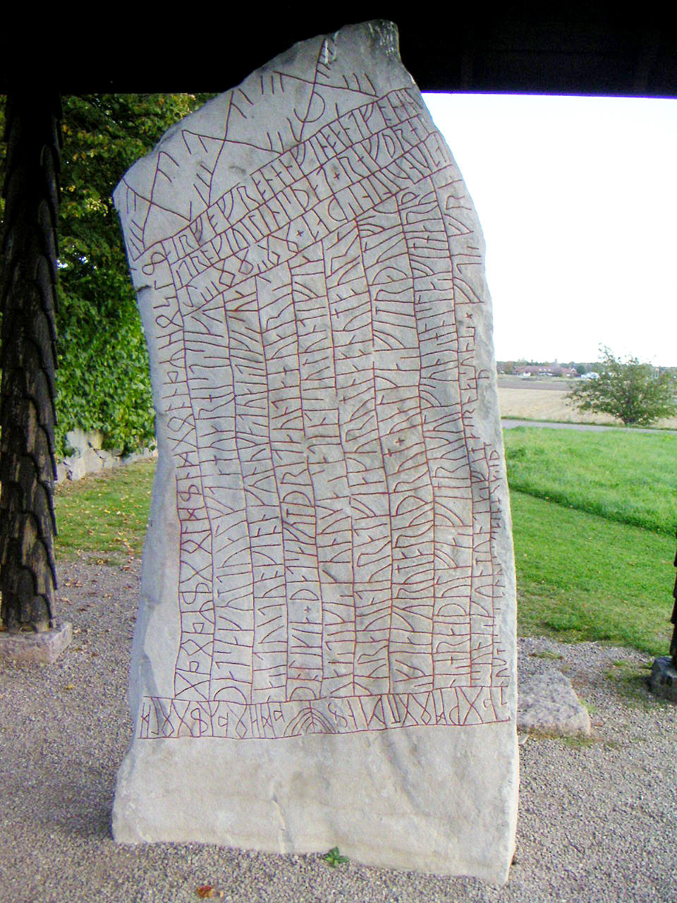 Rök Runestone (Illustration) - World History Encyclopedia