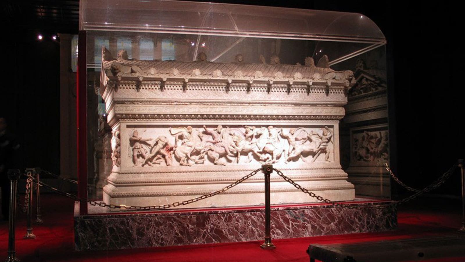 Alexander The Great's Sarcophagus in Istanbul