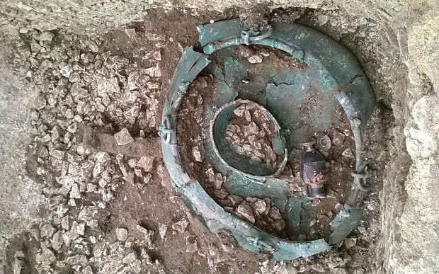 Archaeologists unearth 'exceptional' 5th century Celtic prince burial site in France