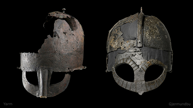 The Viking helmet from Yarm - Museum of Cultural History