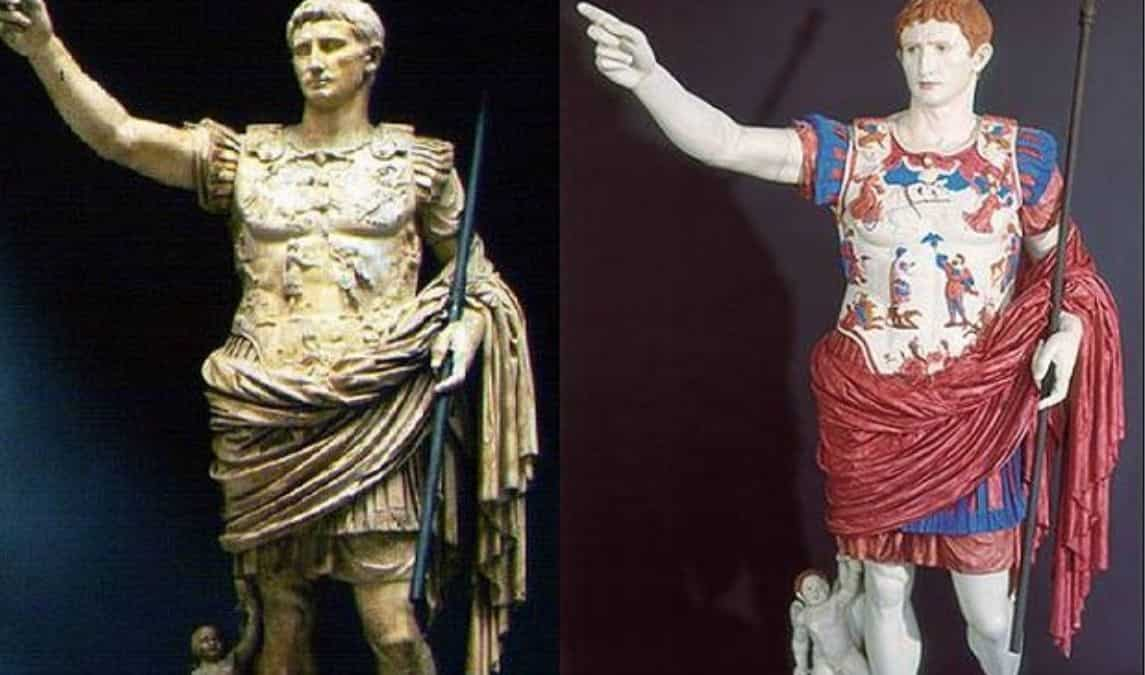 True colours of ancient Greek and Roman statues - World News