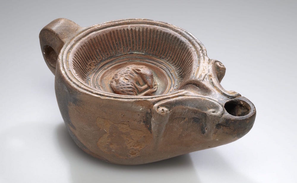 Ancient Mediterranean Oil Lamps Capture the Pop Culture of Their Time