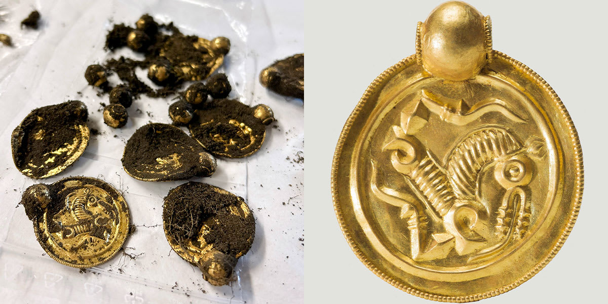 Norway man with metal detector makes gold 'find of the century'