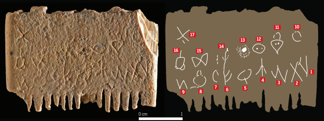 3,700-year-old inscription on comb is oldest sentence in earliest alphabet  - Chinadaily.com.cn