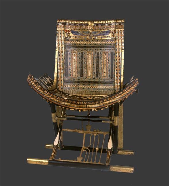 Ceremonial Throne of Tutankhamun - Egypt Museum