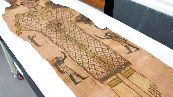 Ancient Egyptian Mummy Shroud Discovered in Museum's Storage