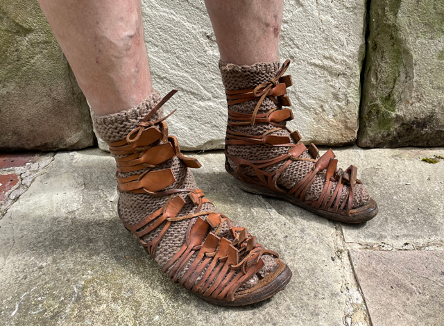 Roman socks and sandals: fashion or faux pas? | English Heritage