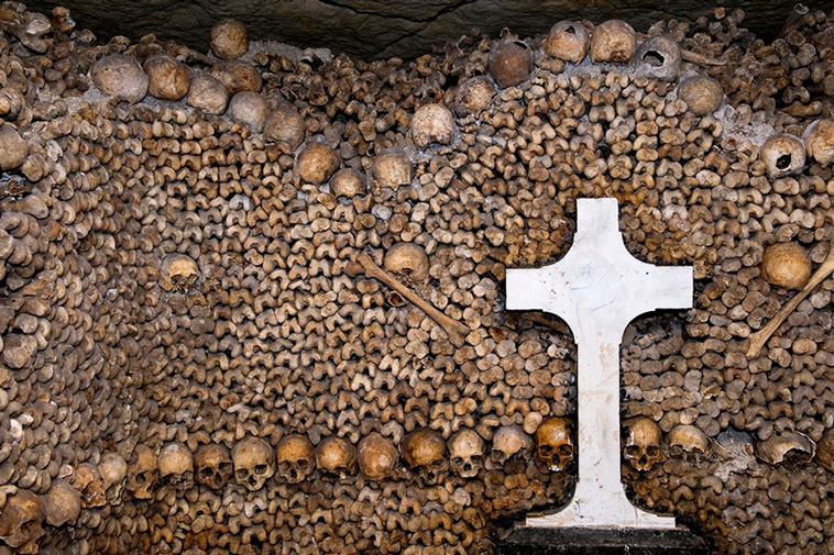 The catacombs of Paris