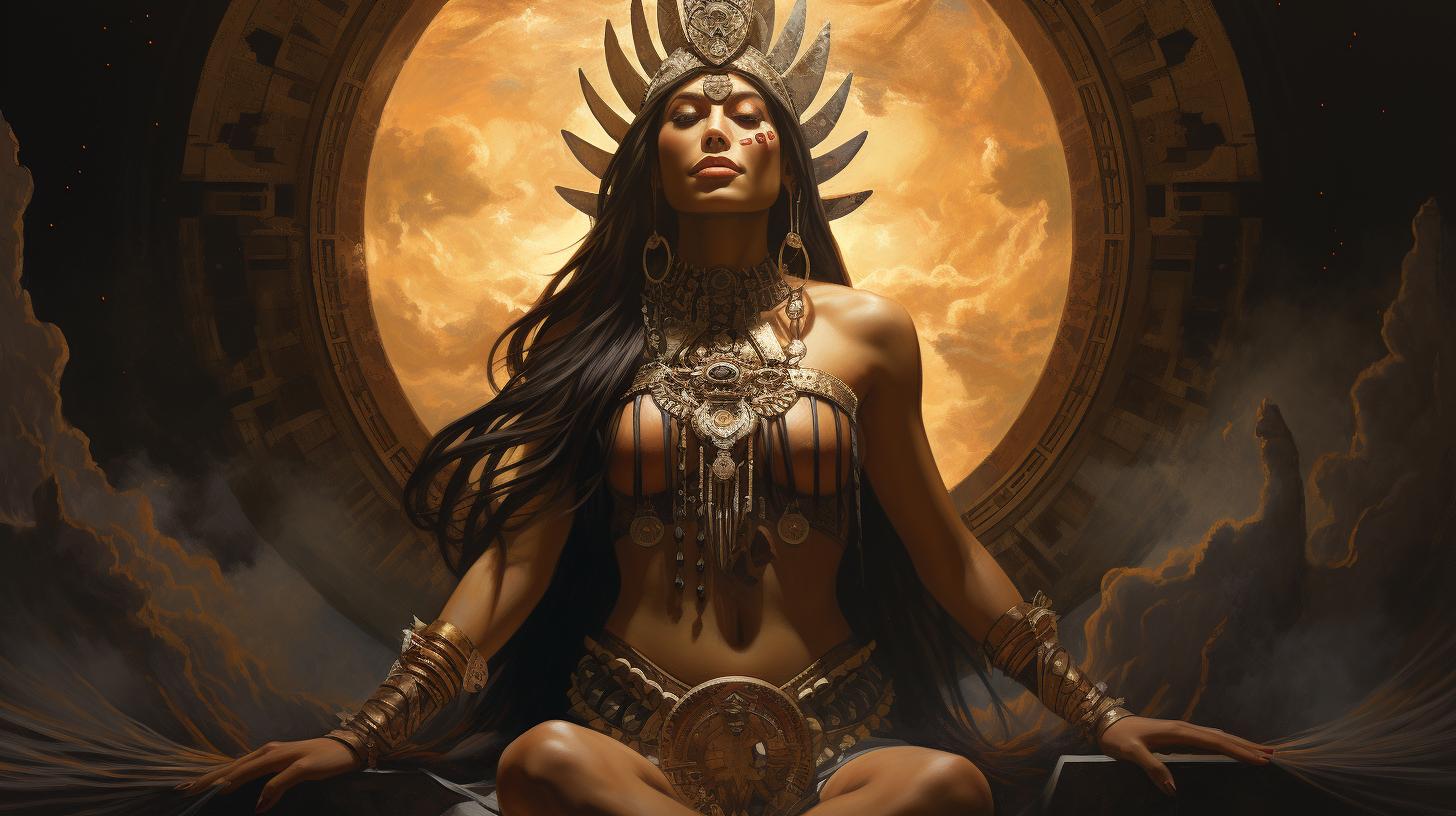 Coyolxauhqui: The Mighty Aztec Moon Goddess Revealed - Old World Gods