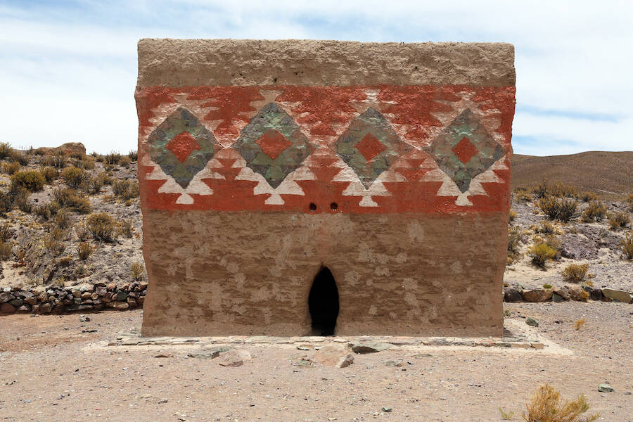 Incan Burial Structure Chullpa