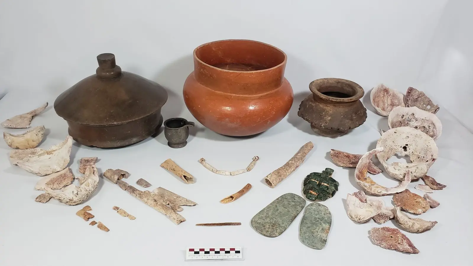 A collection of objects found in Chochkitam.