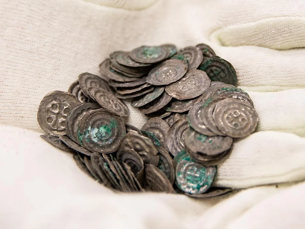 Archaeologists uncover 850-year-old medieval coins in Sweden | Archaeology News Online Magazine