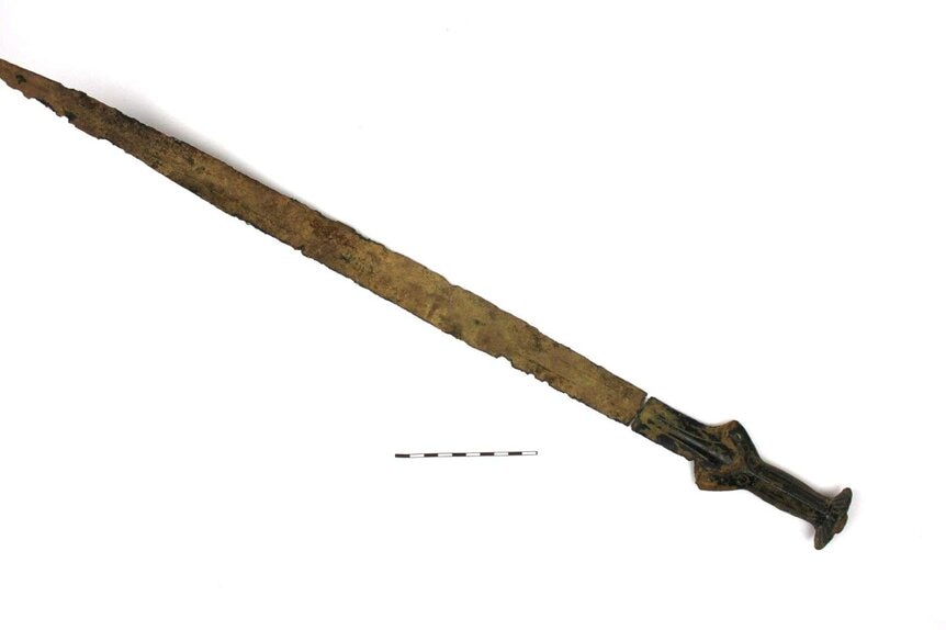 A bronze sword dating back to 1,300 BC was found by a mushroom hunter |  SYFY WIRE