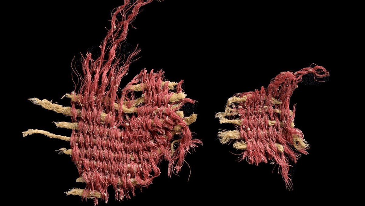 3,800-Year-Old Red Cloth Found In Cave Of Skulls Came From Far, Far Away |  IFLScience