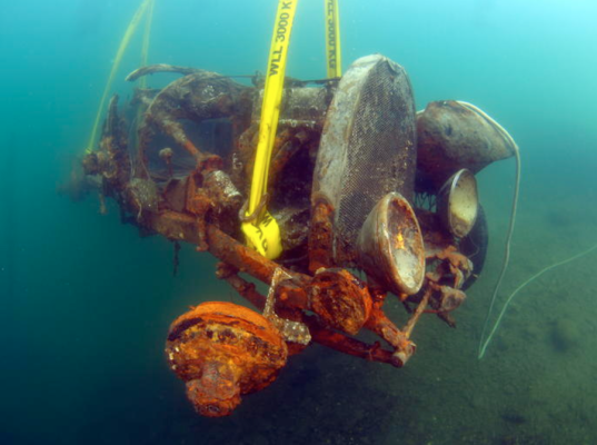 The Bugatti that lay at the bottom of a lake for 73 years - then recovered  | The Vintage News