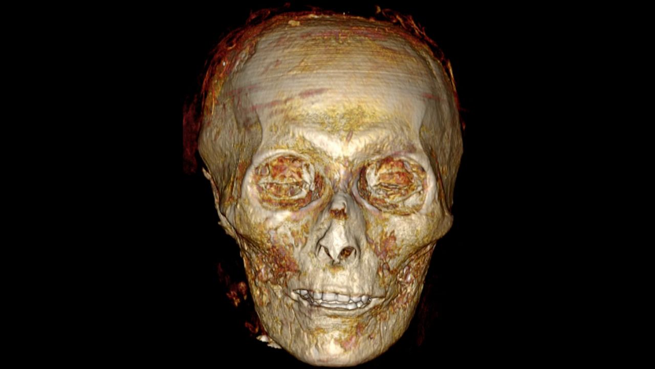 3500-year-old Egyptian king mummy 'digitally unwrapped'