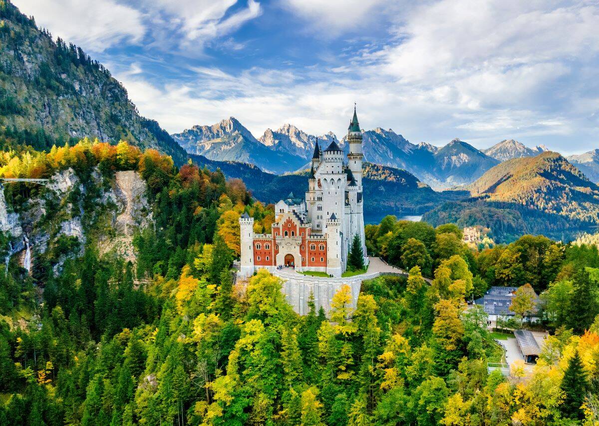 Visiting Neuschwanstein Castle by train