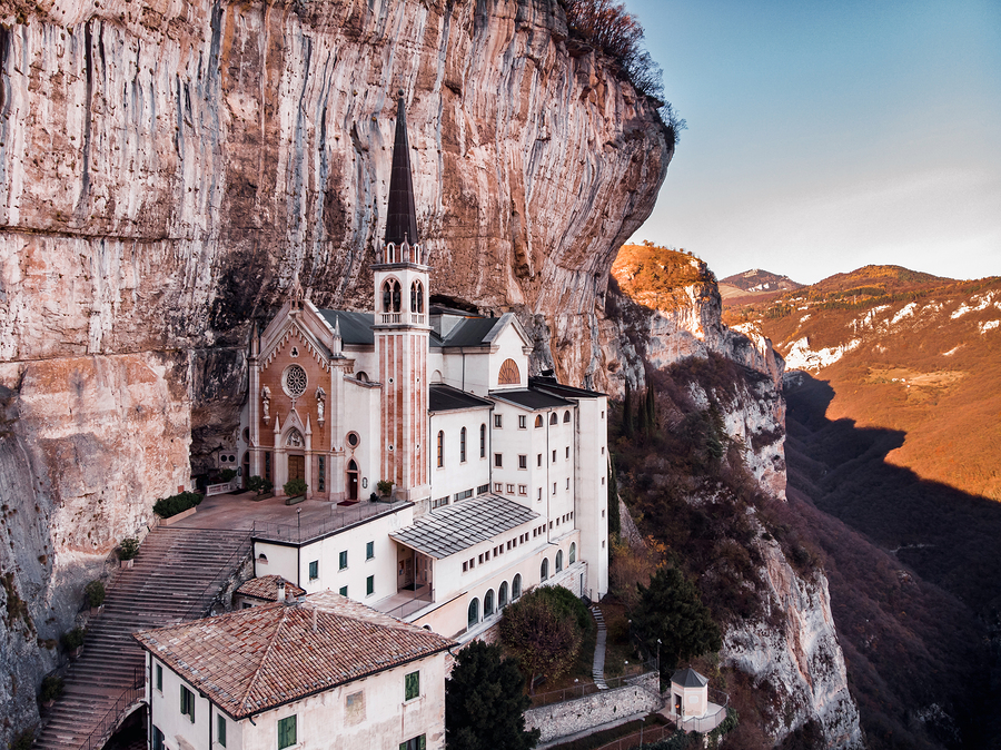 The Sanctuary of the Madonna della Corona - Borgo Romantico Country Relais