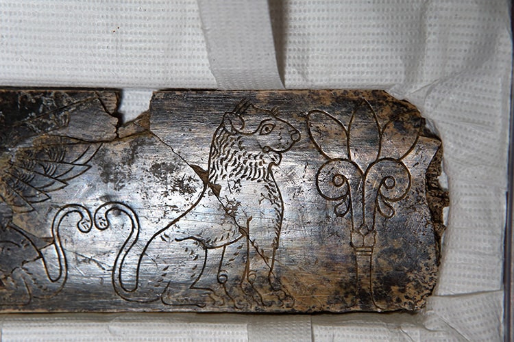 A unique 2,800-year-old ivory-decorated piece was discovered in the Ancient  City of Hattusa - Arkeonews