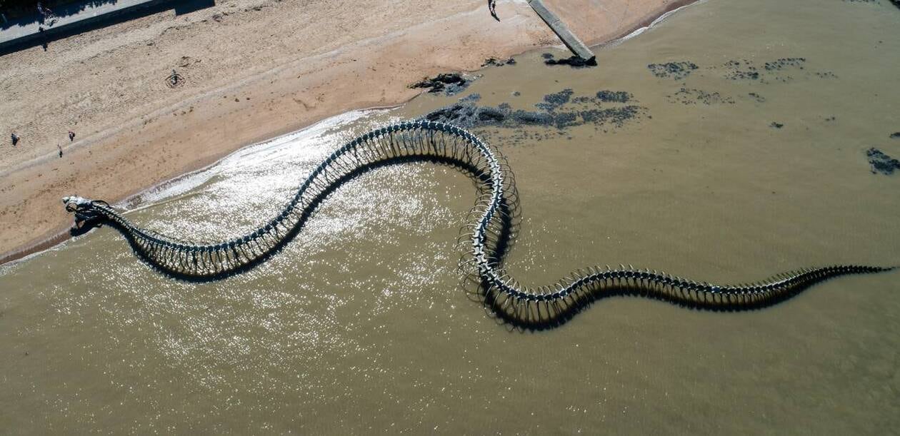 Pourquoi le Serpent d'océan de Saint-Brévin détrône le Louvre sur Google  Street View ?