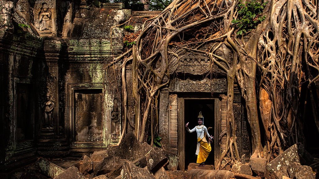 Ta Prohm, the Tomb Raider Temple - Siem Reap, Cambodia