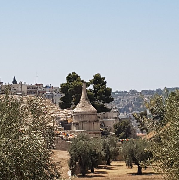 Tomb of Absalom on the Mount of Olives in Jerusalem