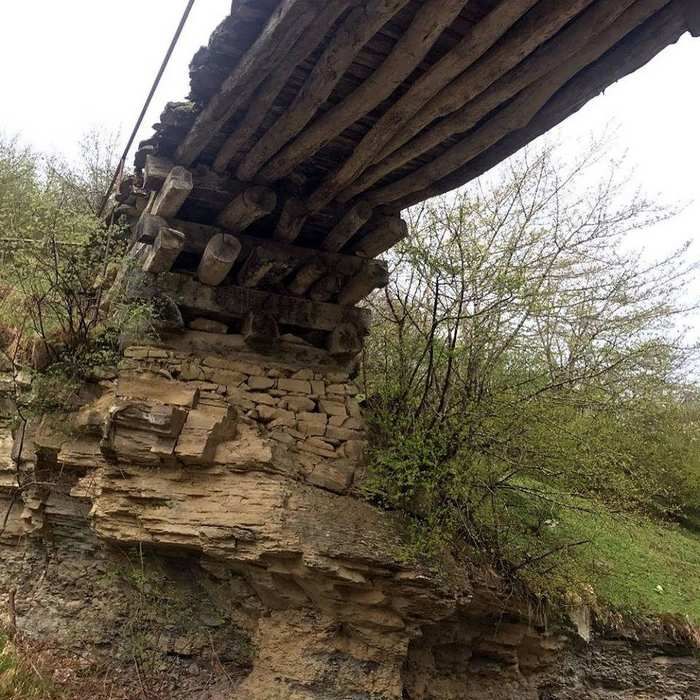 200-year-old Bridge Built Without A Single Nail In Dagestan, Russia