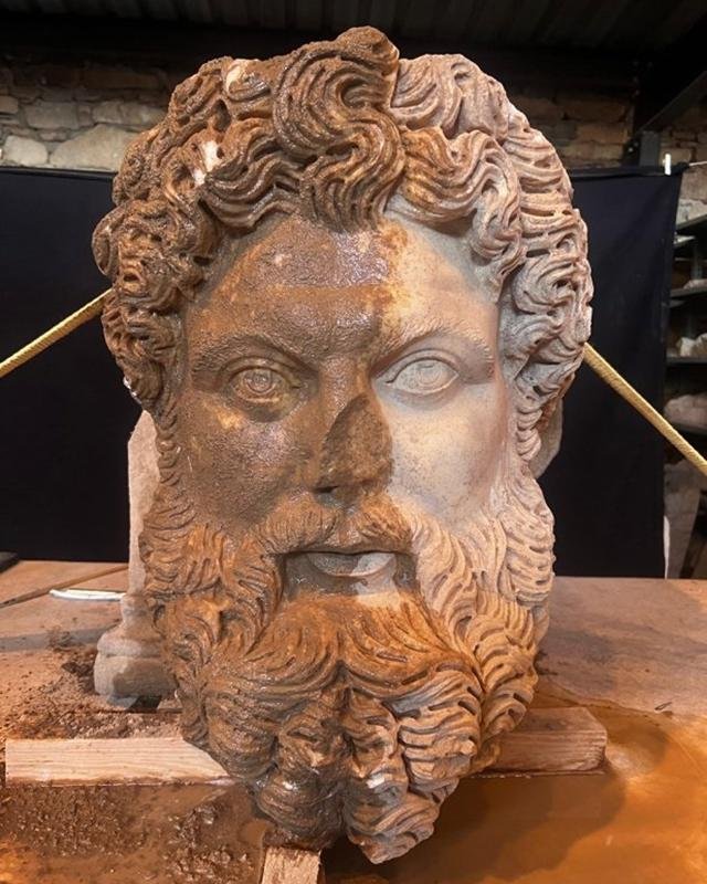 Marble head of Zeus unearthed in ancient city of Aphrodisias | Archaeology  News Online Magazine