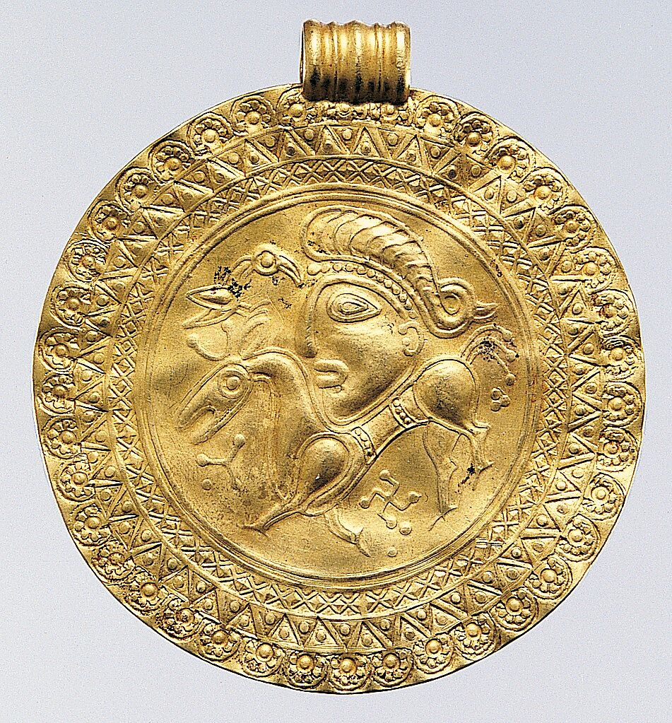 Gold Bracteate | Scandinavian | The Metropolitan Museum of Art