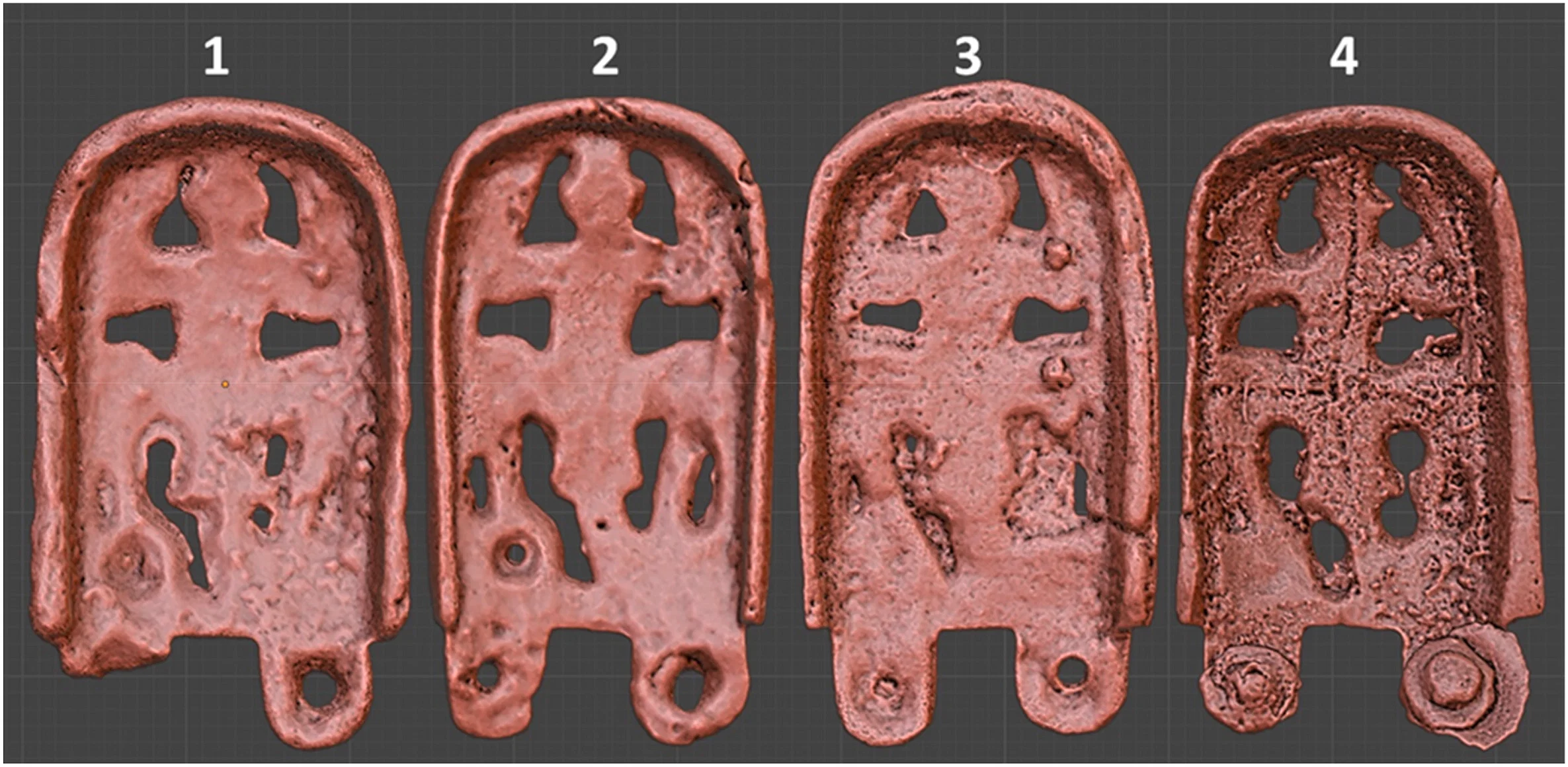 Four 'snake-eating-frog' medieval buckles discovered - Medievalists.net