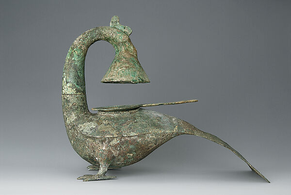 Lamp in the Shape of a Mythical Bird | China | Western Han dynasty (206  BCE–9 CE) | The Metropolitan Museum of Art