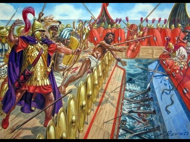 The Battle of Cape Ecnomus-Biggest naval battle in ancient history - YouTube