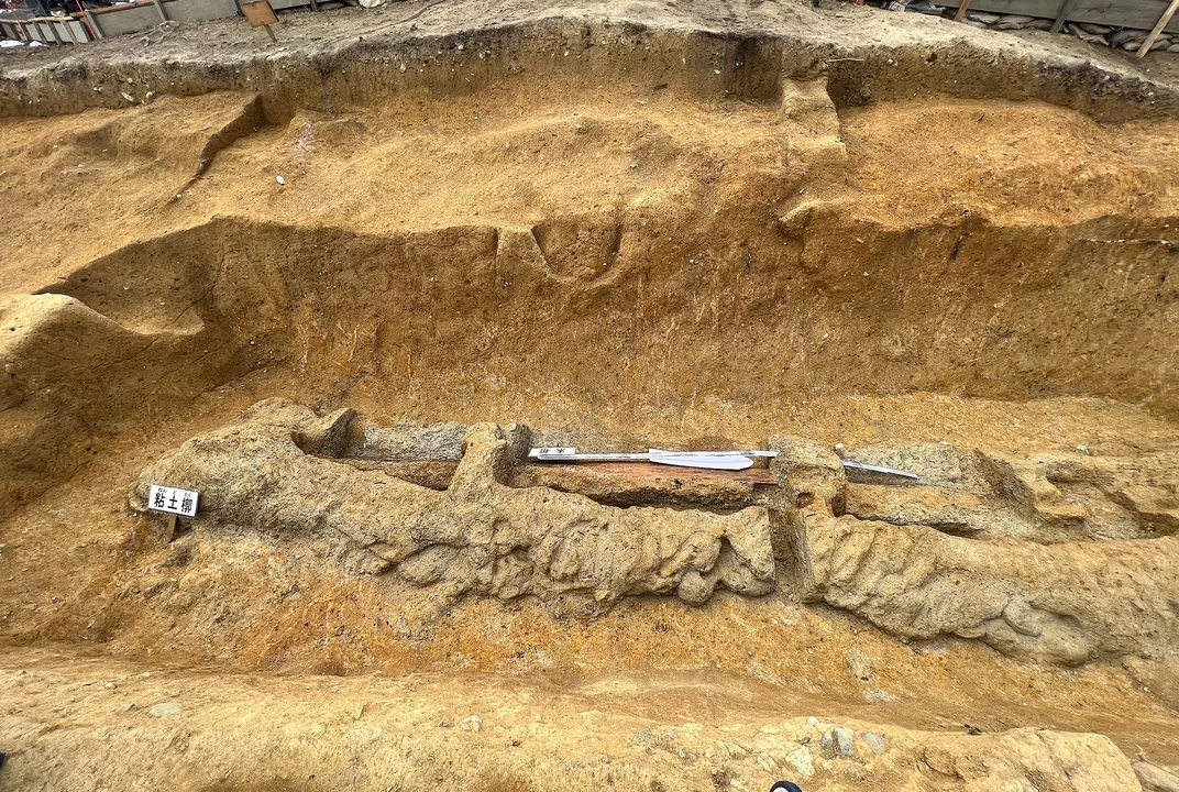 Seven-Foot Sword Unearthed From 1,600-Year-Old Burial Mound in Japan | Smithsonian