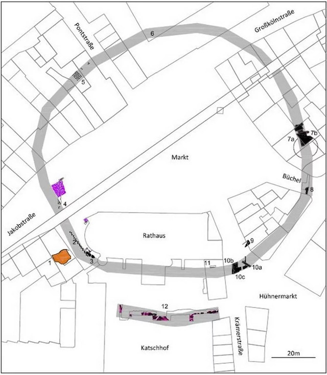 A Detailed Diagram Reveals the Strategic Location of the Ancient Roman Fort