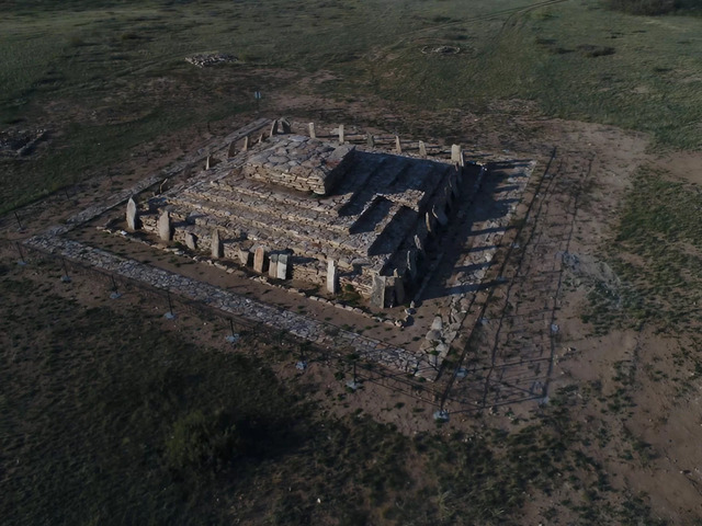 A Ground-Level View of the Remarkable Pyramid Discovered in Kazakhstan